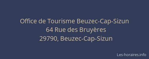 Office de Tourisme Beuzec-Cap-Sizun