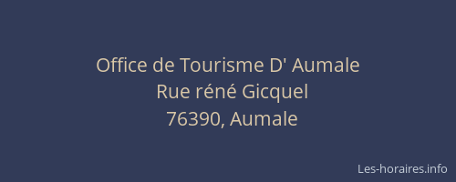 Office de Tourisme D' Aumale