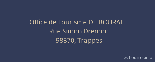 Office de Tourisme DE BOURAIL