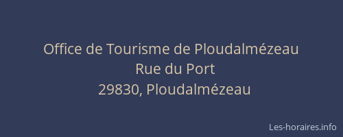 Office de Tourisme de Ploudalmézeau
