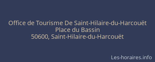 Office de Tourisme De Saint-Hilaire-du-Harcouët