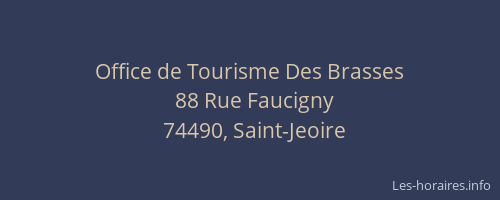 Office de Tourisme Des Brasses