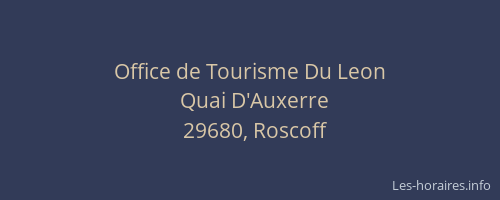 Office de Tourisme Du Leon