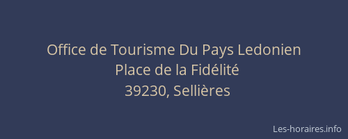 Office de Tourisme Du Pays Ledonien