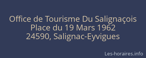 Office de Tourisme Du Salignaçois