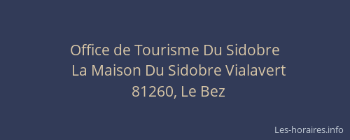 Office de Tourisme Du Sidobre