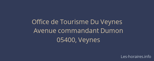 Office de Tourisme Du Veynes