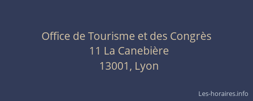 Office de Tourisme et des Congrès