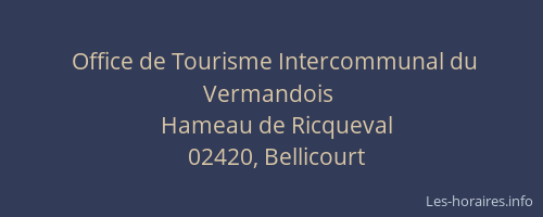 Office de Tourisme Intercommunal du Vermandois