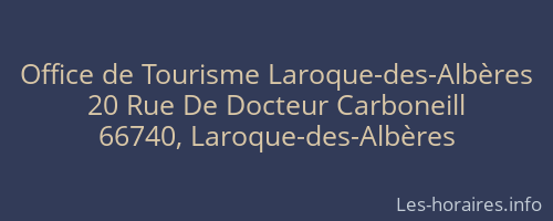 Office de Tourisme Laroque-des-Albères