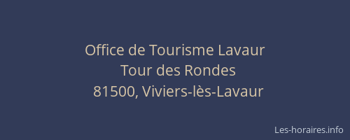 Office de Tourisme Lavaur