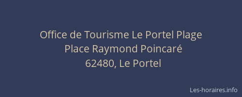 Office de Tourisme Le Portel Plage