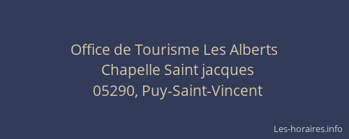 Office de Tourisme Les Alberts