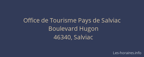 Office de Tourisme Pays de Salviac