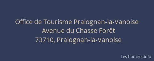 Office de Tourisme Pralognan-la-Vanoise