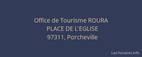 Office de Tourisme ROURA