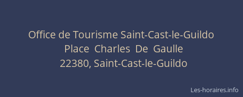 Office de Tourisme Saint-Cast-le-Guildo