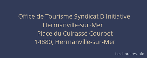 Office de Tourisme Syndicat D'Initiative Hermanville-sur-Mer