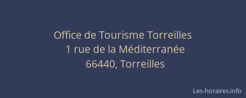 Office de Tourisme Torreilles