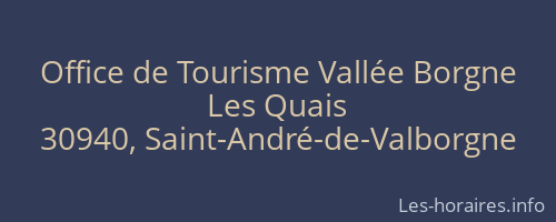 Office de Tourisme Vallée Borgne