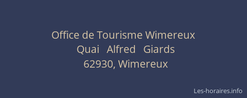 Office de Tourisme Wimereux