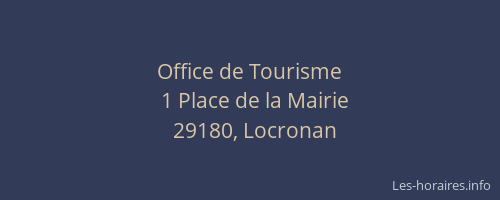 Office de Tourisme