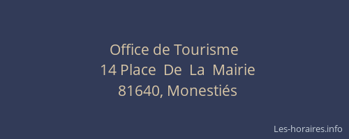 Office de Tourisme