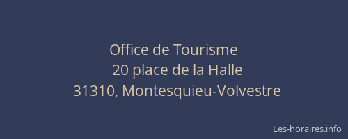 Office de Tourisme