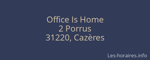 Office Is Home