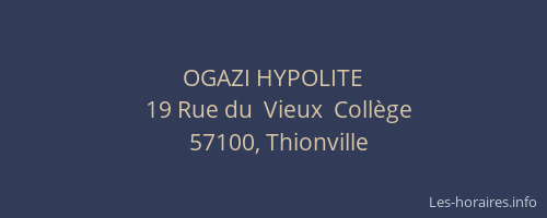 OGAZI HYPOLITE