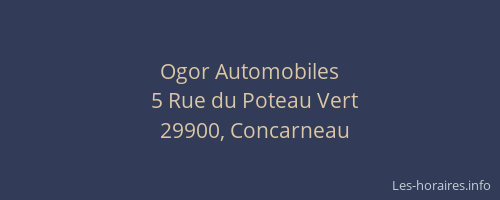 Ogor Automobiles