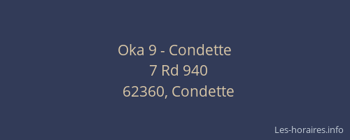 Oka 9 - Condette