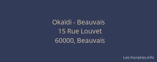 Okaïdi - Beauvais