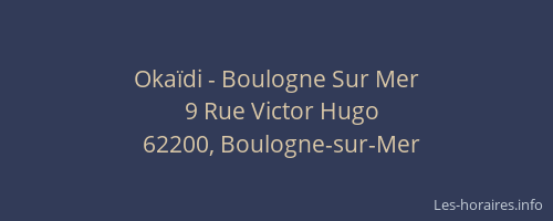 Okaïdi - Boulogne Sur Mer