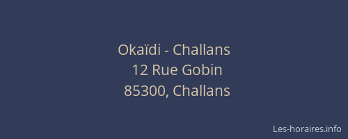 Okaïdi - Challans