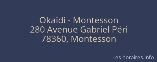 Okaïdi - Montesson