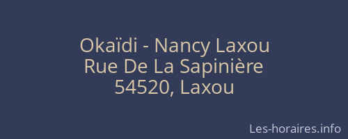 Okaïdi - Nancy Laxou