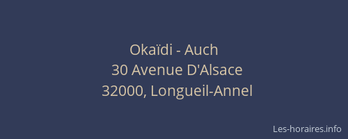 Oka&iuml;di - Auch