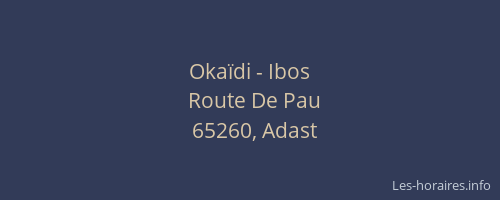 Oka&iuml;di - Ibos