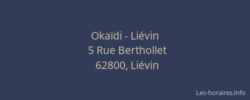 Oka&iuml;di - Li&eacute;vin