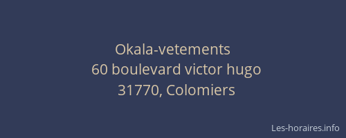 Okala-vetements