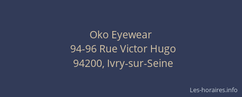 Oko Eyewear