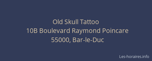 Old Skull Tattoo
