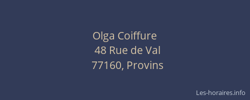 Olga Coiffure
