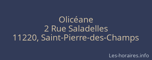 Olicéane