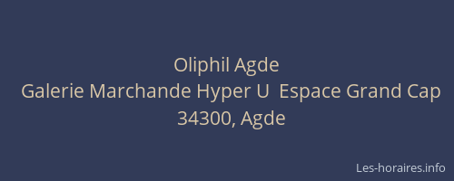 Oliphil Agde