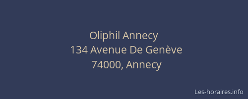Oliphil Annecy