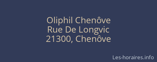 Oliphil Chenôve