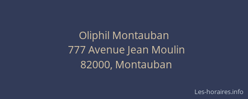 Oliphil Montauban
