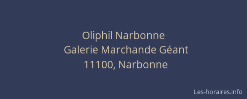 Oliphil Narbonne